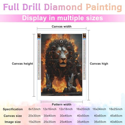 Lion | Diamond Painting