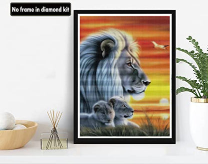 White Lion | Diamond Painting