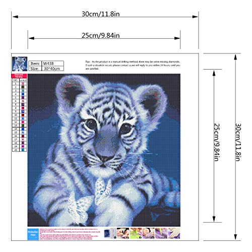 White Tiger | Diamond Painting