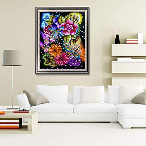 Dragonfly Flower | Diamond Painting