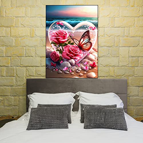 Love Beach Flower | Diamond Painting