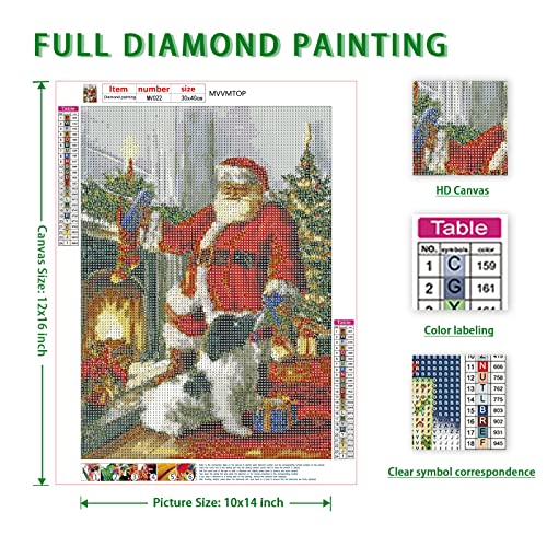Santa Claus Christmas | Diamond Painting