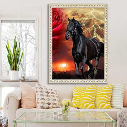Black Horse | Diamond Painting