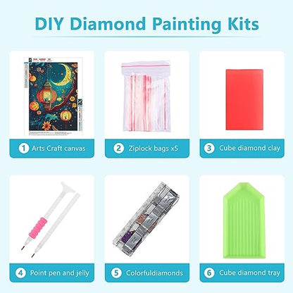 Moon Halloween | Diamond Painting