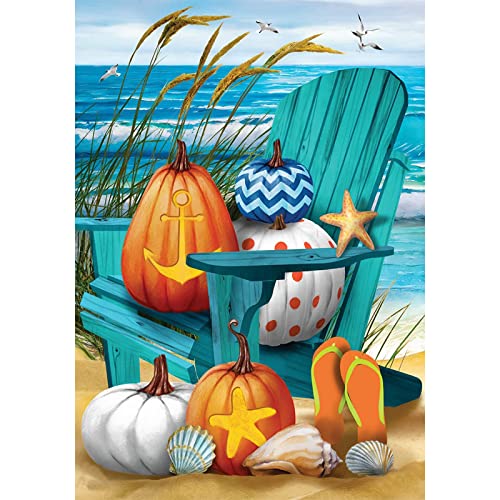 Pumpkin Beach Halloween | Diamond Painting