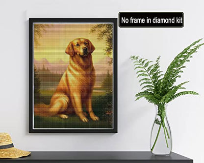 Golden Retriever Dog | Diamond Painting