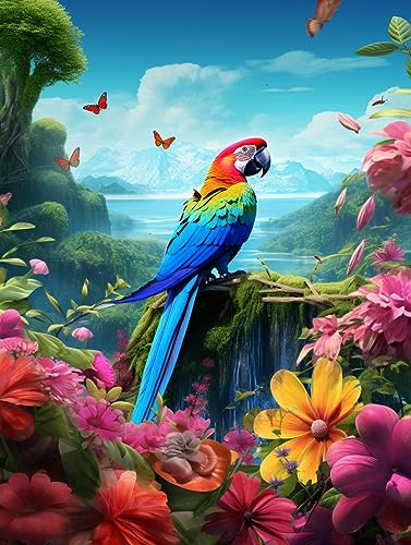 Macaw Parrot | Diamond Painting