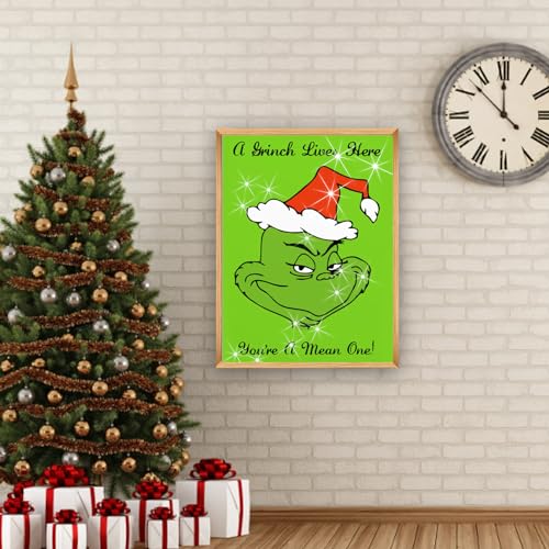 Christmas Grinch | Diamond Painting