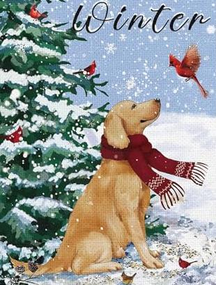Yellow Labrador Dog | Diamond Painting
