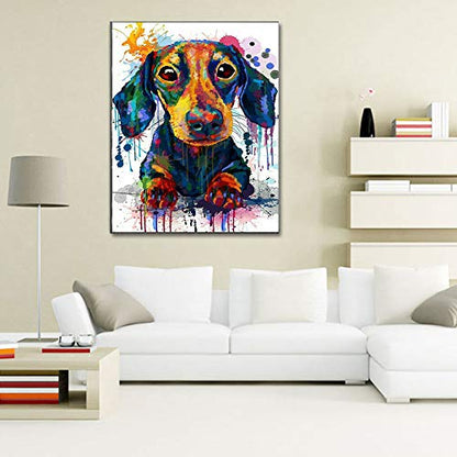 Dog Dachshund | Diamond Painting