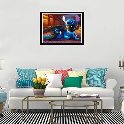 Stitch Is Playing With Friend | Diamond Painting