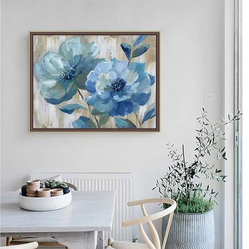 Blue Flower | Diamond Painting