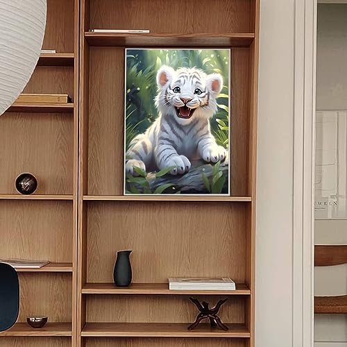 White Tiger | Diamond Painting