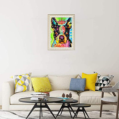 Dog Boston Terrier | Diamond Painting