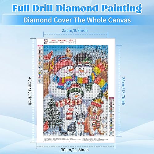 Snowman Christmas | Diamond Painting