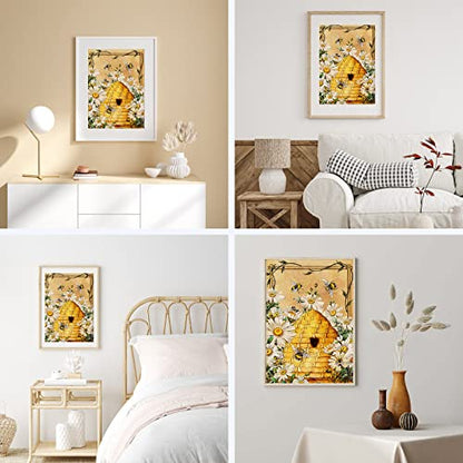 Bee Flower | Diamond Painting