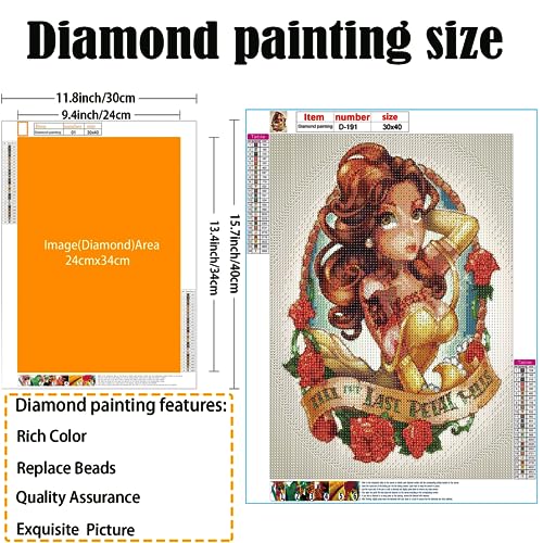 Cartoon Princess | Diamond Painting