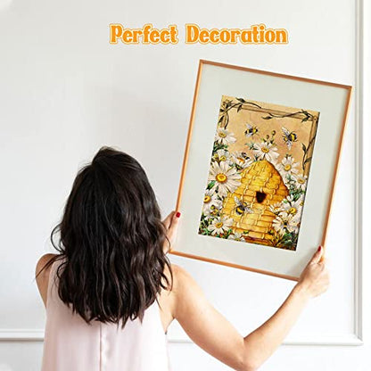 Bee Flower | Diamond Painting