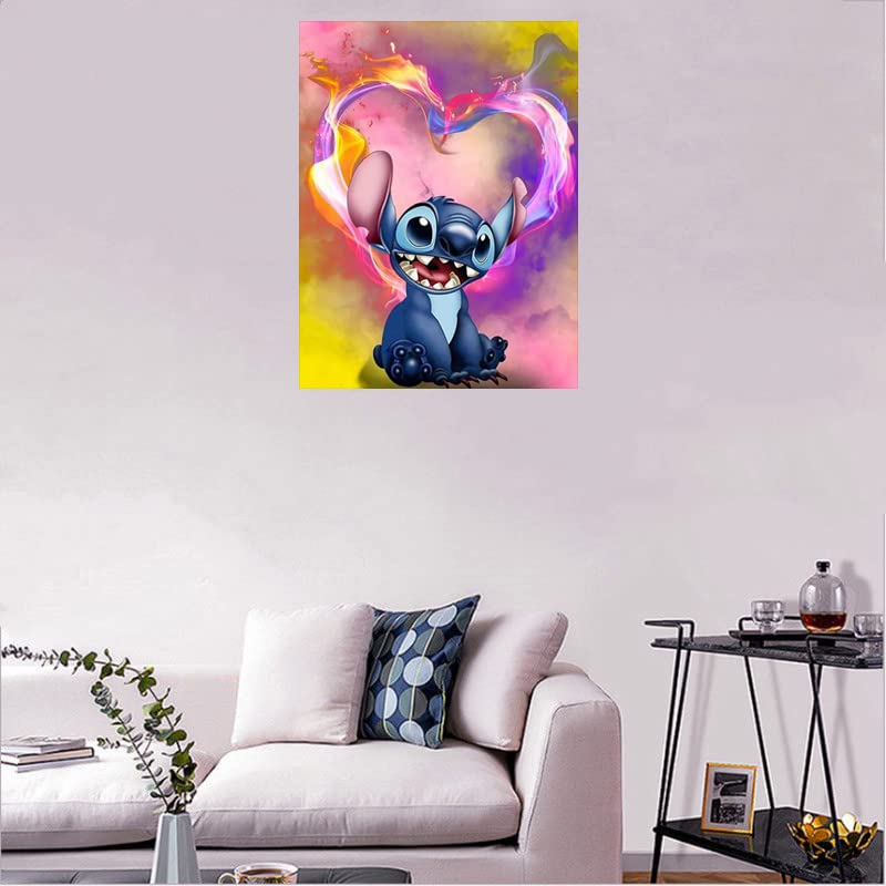 Stitch Fell In Love With | Diamond Painting