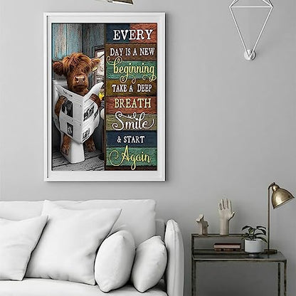 Highland Cow | Diamond Painting