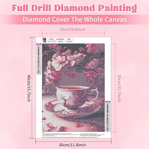 Coffee And Flower | Diamond Painting