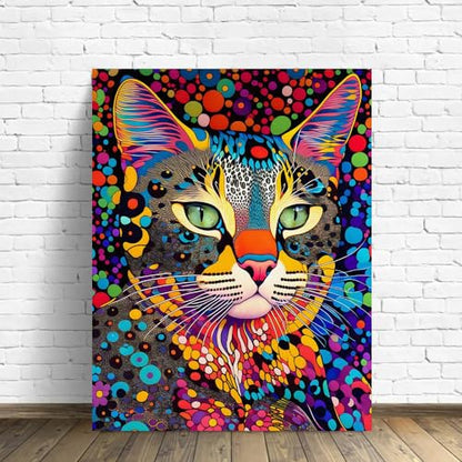 Colorful Cat | Diamond Painting