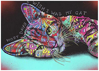 Colorful Cat | Diamond Painting