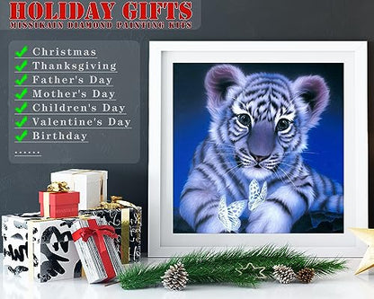 White Tiger | Diamond Painting