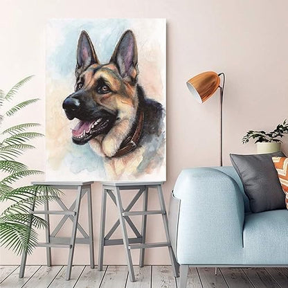 Dog German Shepherd | Diamond Painting