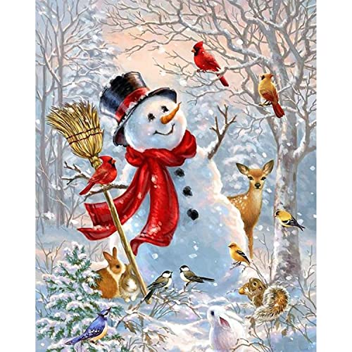 Snowman Christmas | Diamond Painting