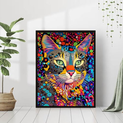Colorful Cat | Diamond Painting