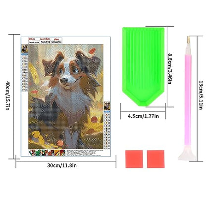 Dog Australian Shepherd | Diamond Painting