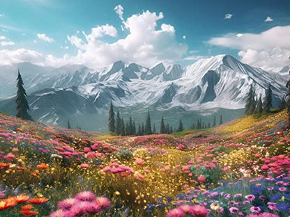 Nature Flower | Diamond Painting