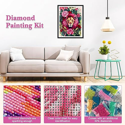 Lion | Diamond Painting