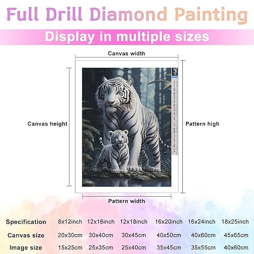 White Tiger | Diamond Painting