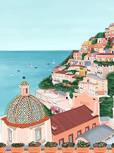 Seaside Town | Diamond Painting