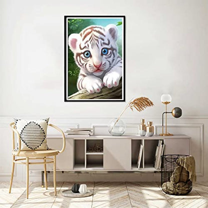 White Tiger | Diamond Painting