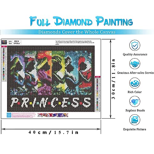 Cartoon Princess | Diamond Painting