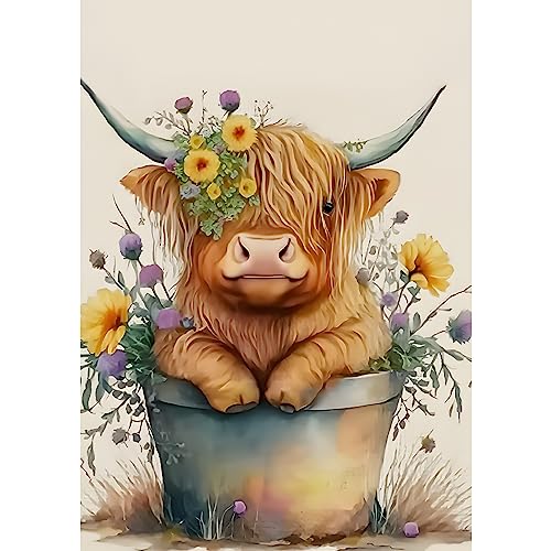 Highland Cow | Diamond Painting