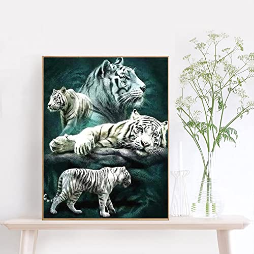 White Tiger | Diamond Painting