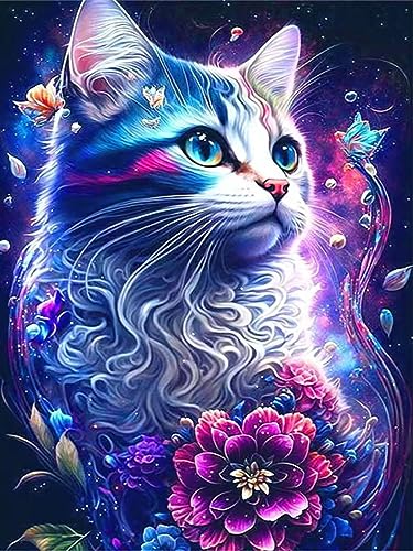 Colorful Cat | Diamond Painting