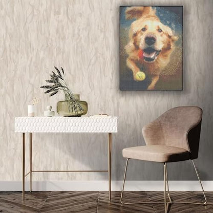 Golden Retriever Dog | Diamond Painting