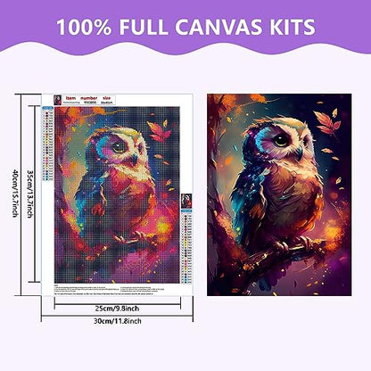 Owl | Diamond Painting