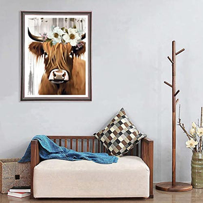 Highland Cow | Diamond Painting