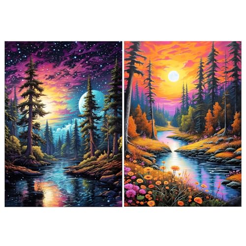 Scenery Forest | Diamond Painting