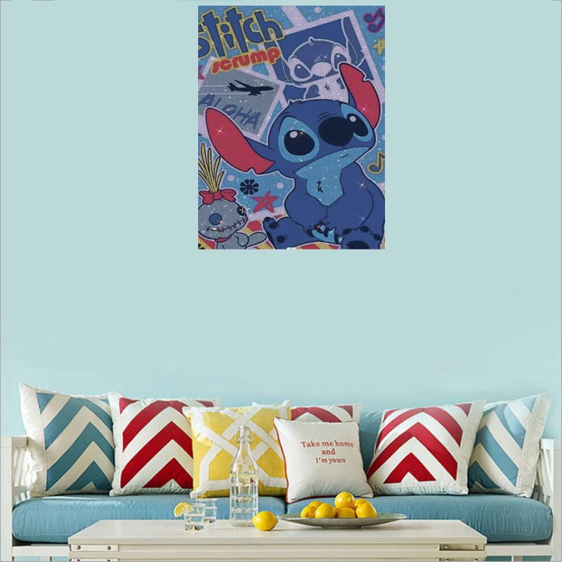 Stitch Was Curious | Diamond Painting