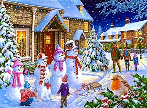 Snowman Christmas | Diamond Painting