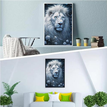 White Lion | Diamond Painting