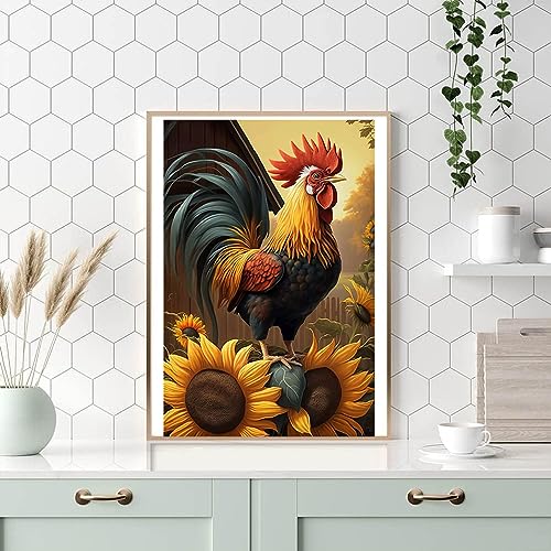 Rooster Chicken | Diamond Painting