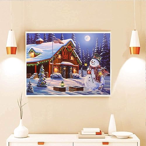 Snowman Christmas | Diamond Painting